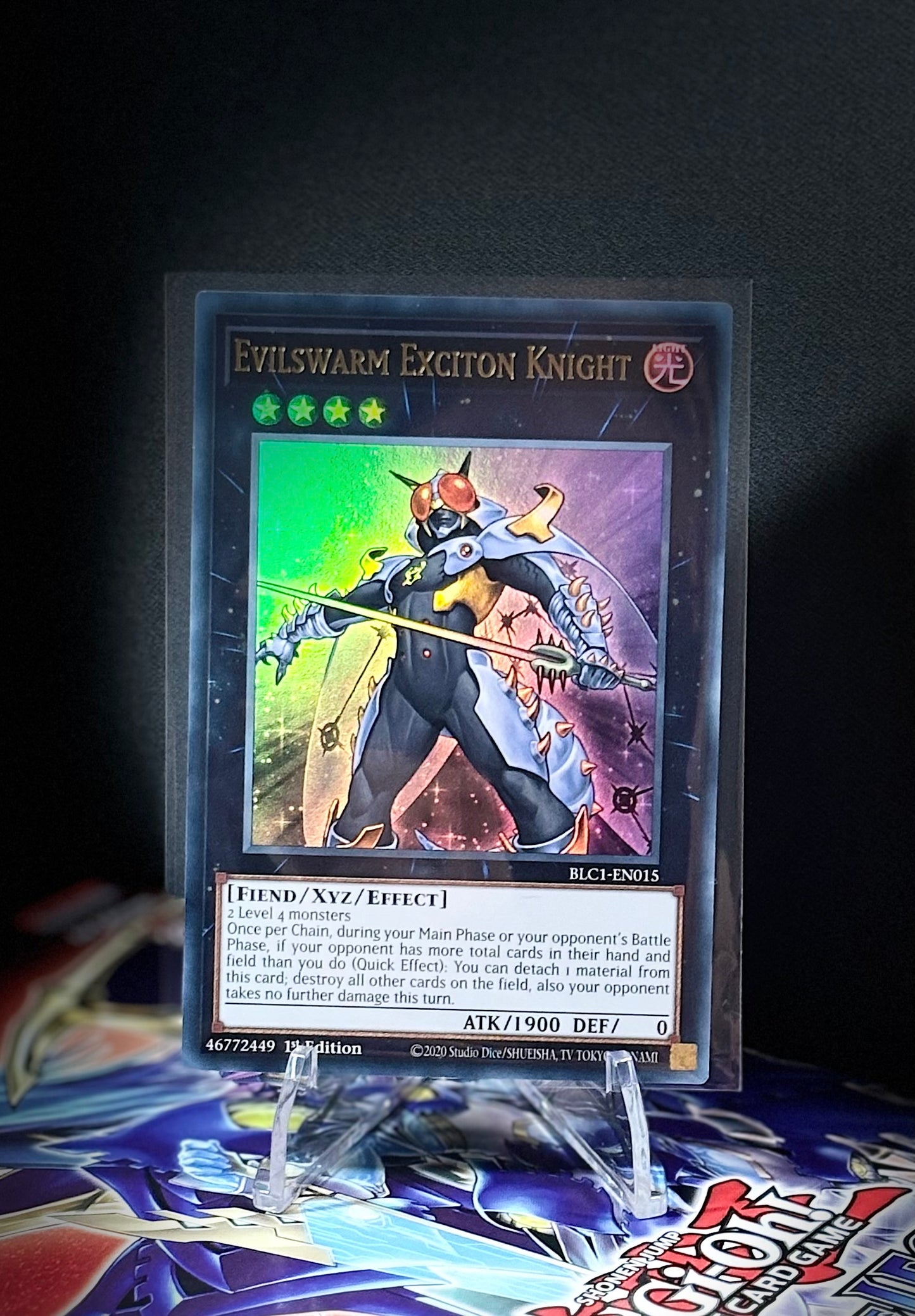 Evilswarm Excition Knight - BLC1-EN015 (Gold)