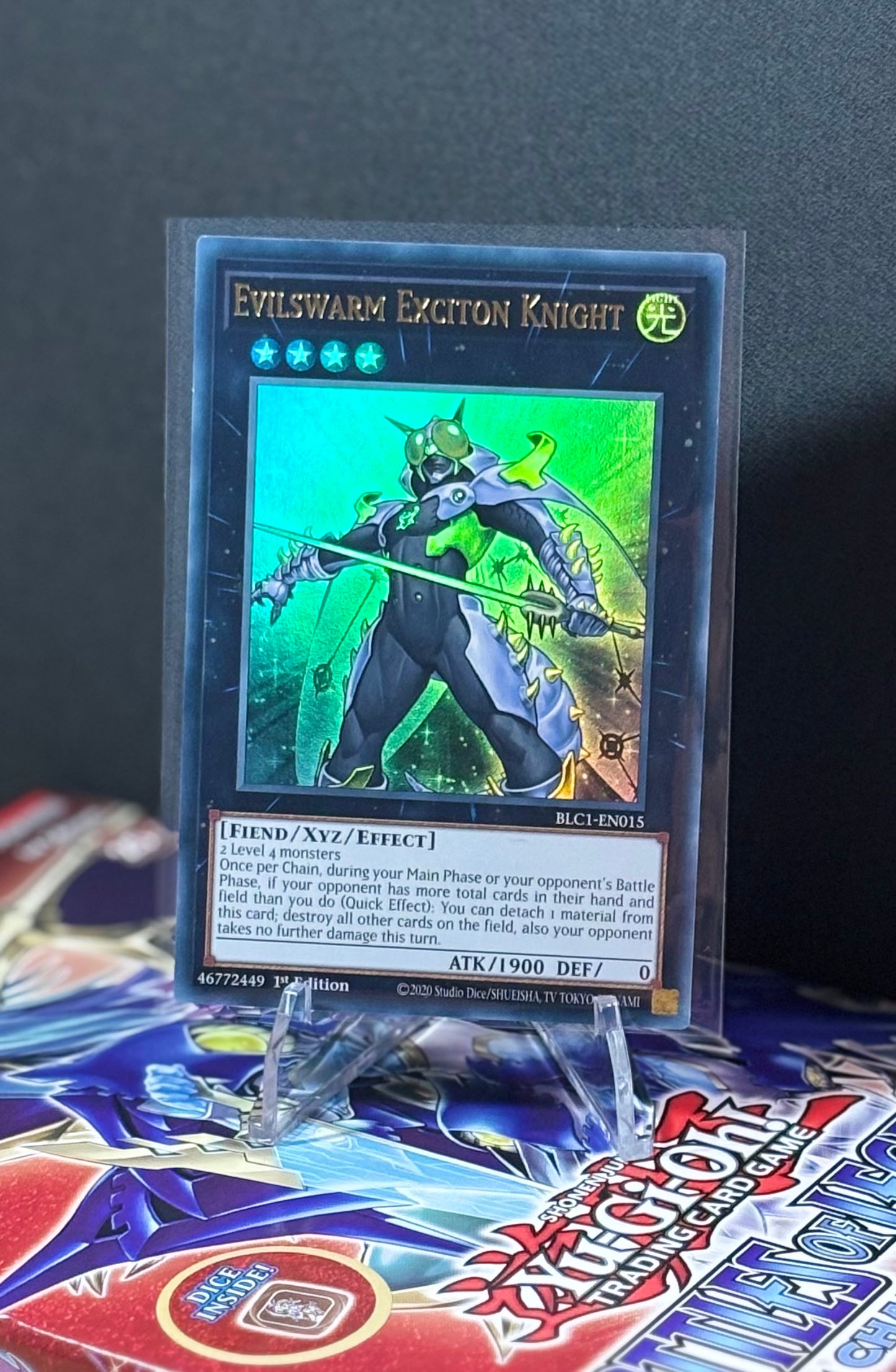 Evilswarm Excition Knight - BLC1-EN015 (Gold)