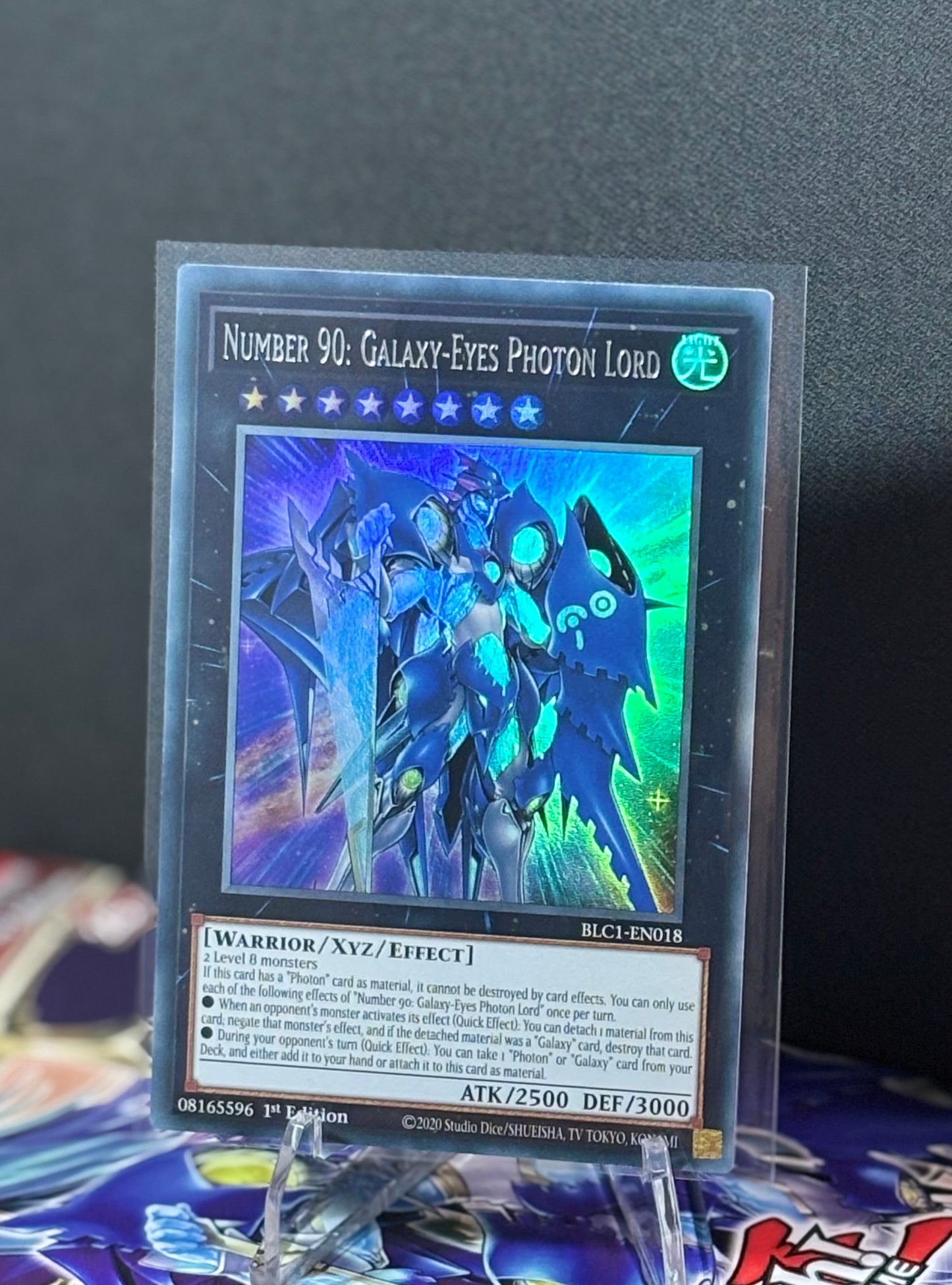 Number 90: Galaxy-Eyes Photon Lord - BLC1-EN018 (Silver)