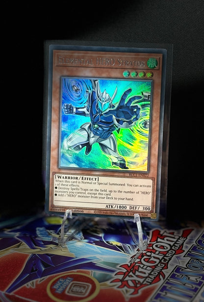 Elemental Hero Stratos - BLC1-EN022 (AA - Silver)