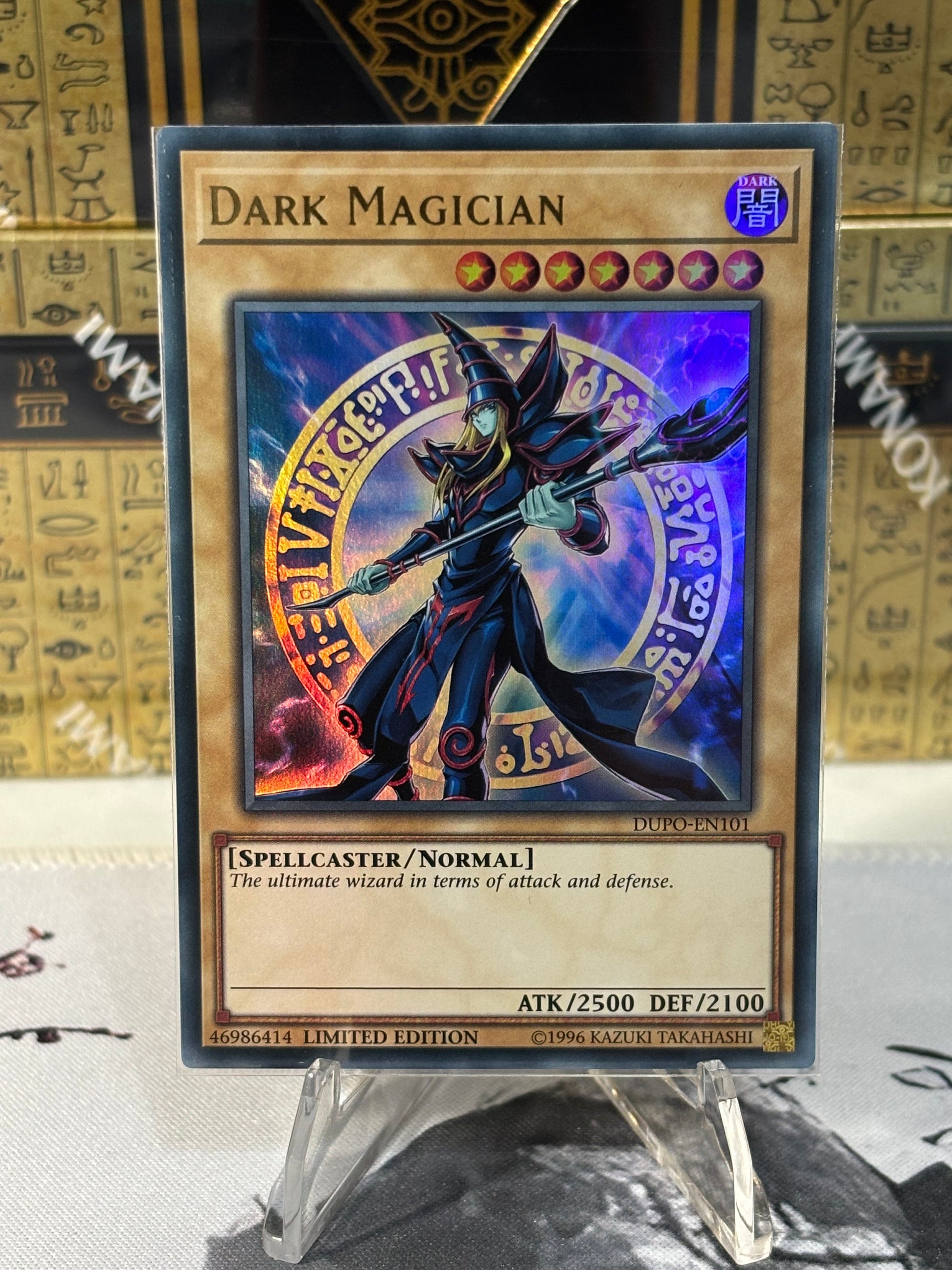 Dark Magician front view