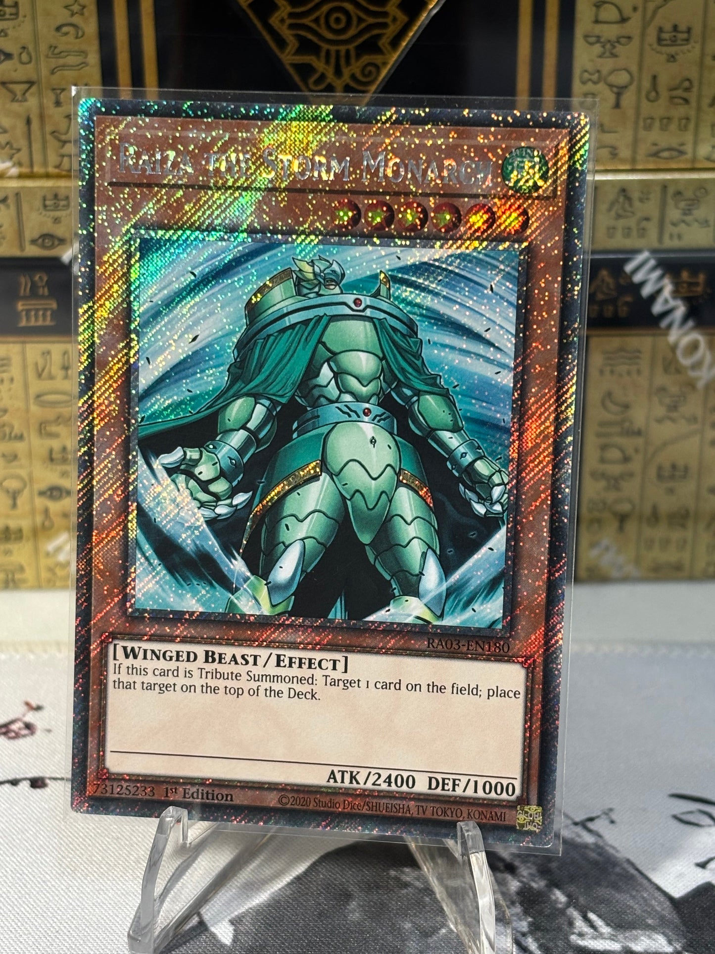 Raiza the Storm Monarch front view