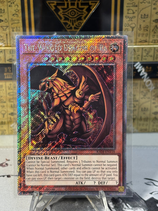 The Winged Dragon of Ra front view