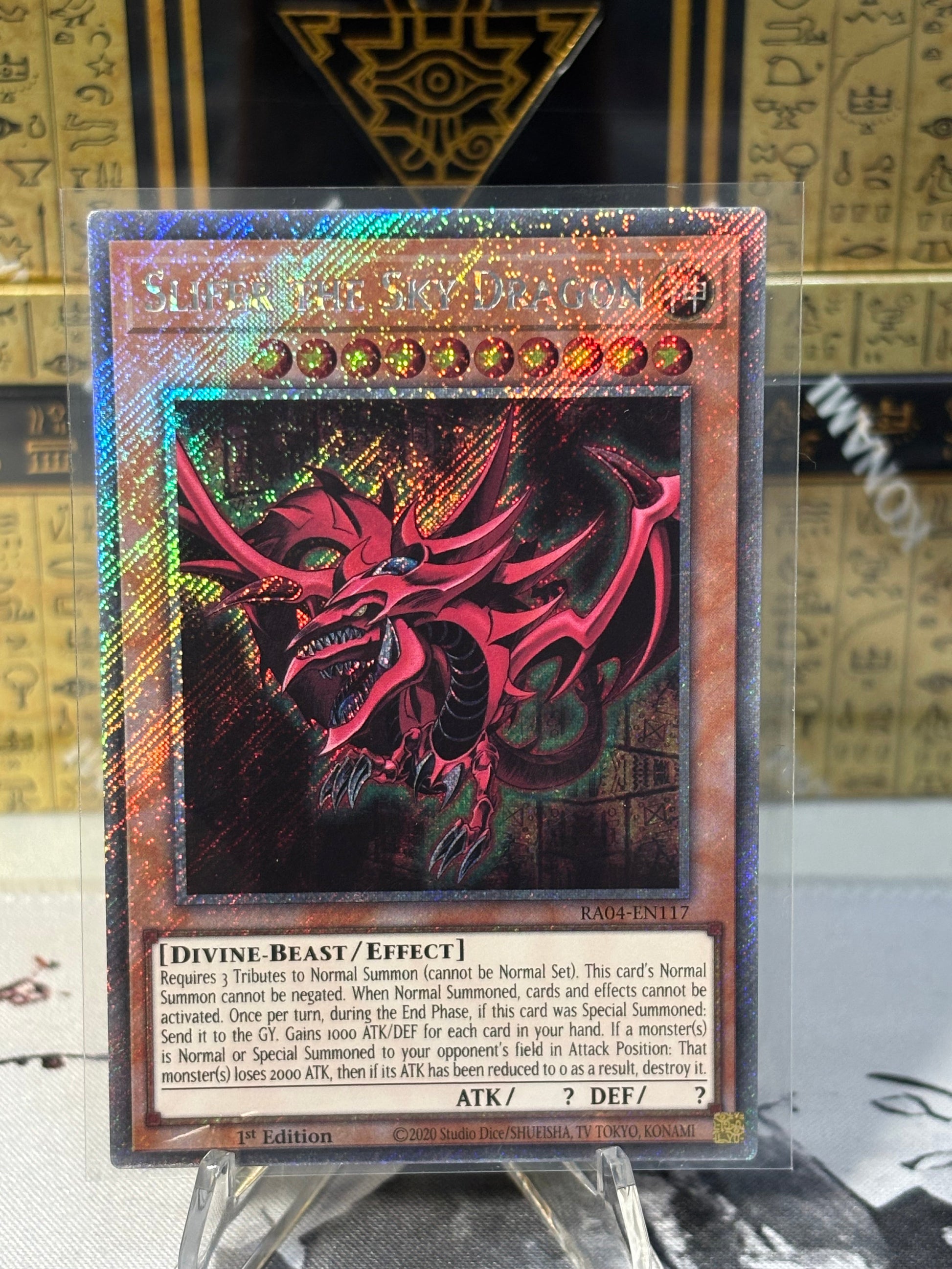 Slifer the Sky Dragon front view