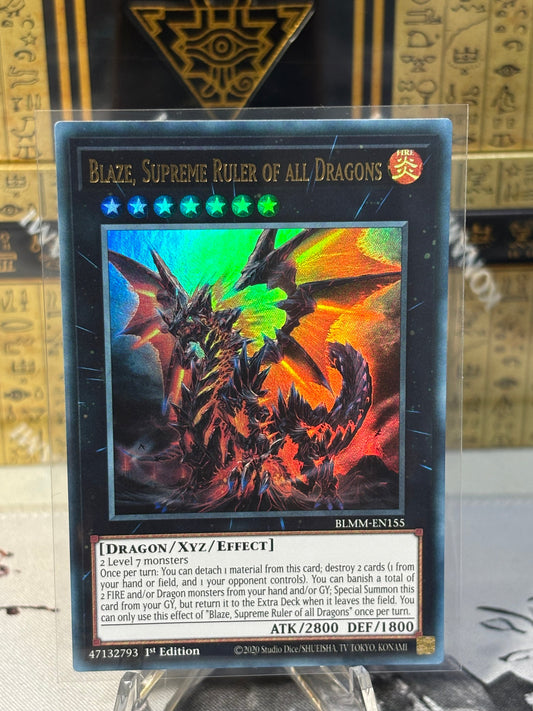 Blaze, Supreme Ruler of All Dragons front view