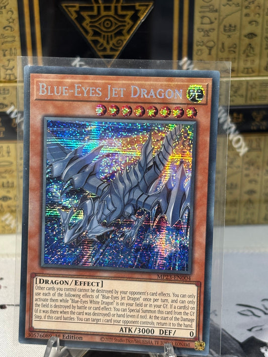 Blue-Eyes Jet Dragon front view