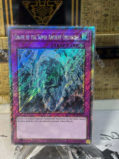 Grave of the Super Ancient Organism front view