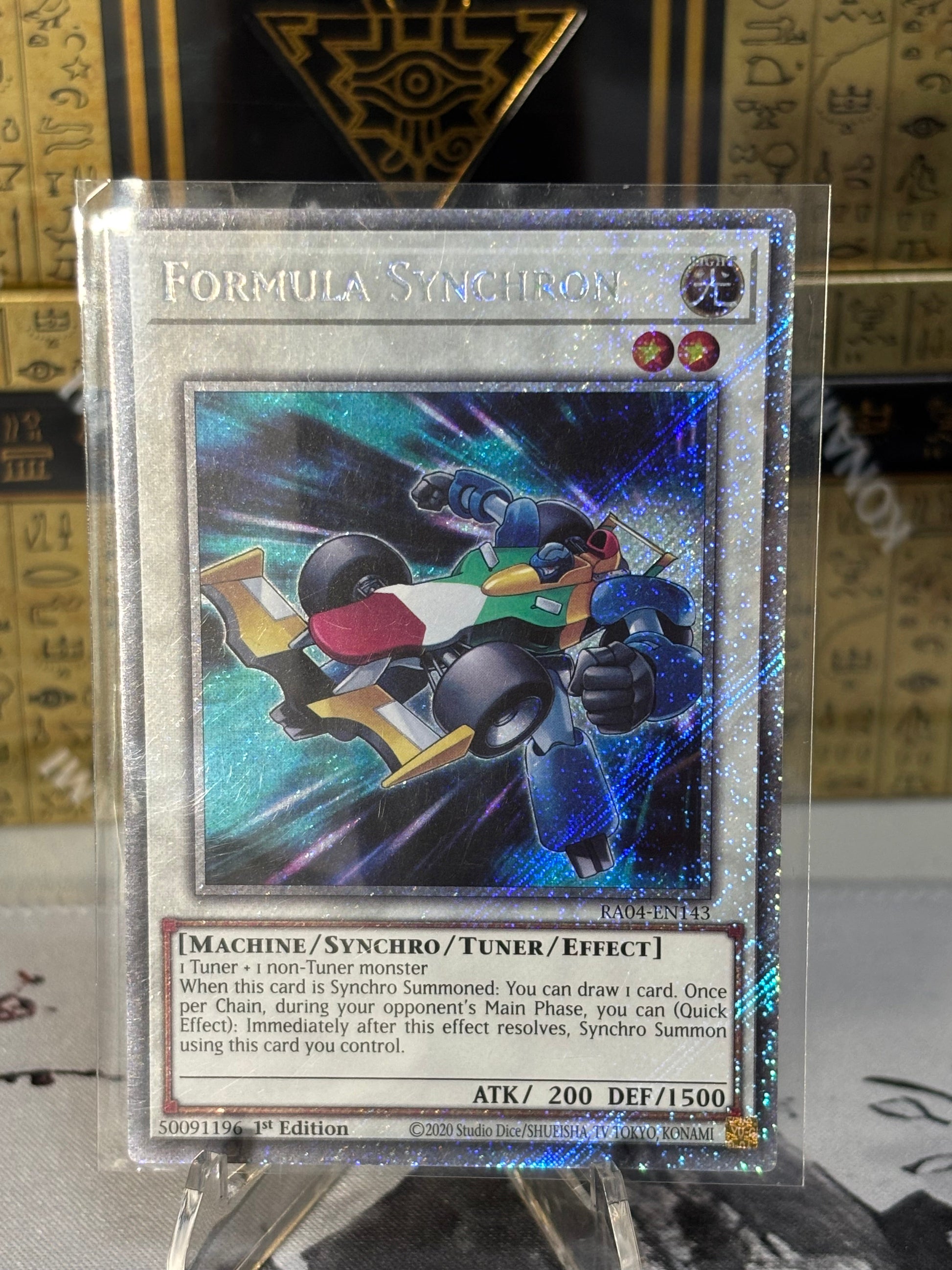 Formula Synchron front view