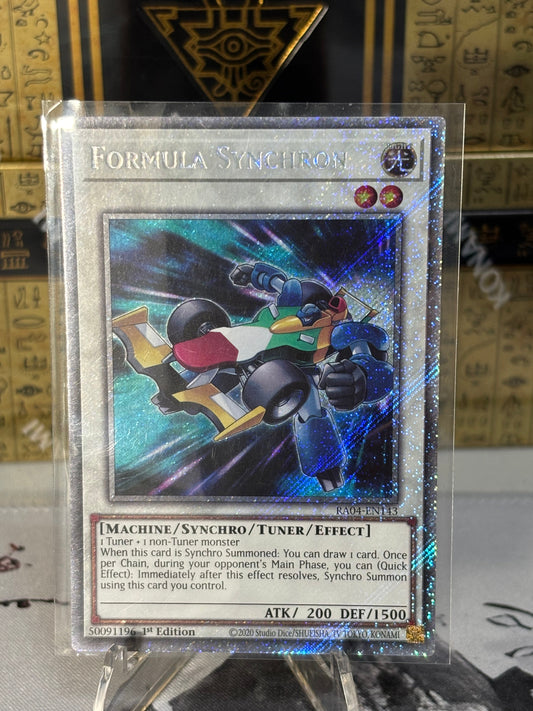 Formula Synchron front view