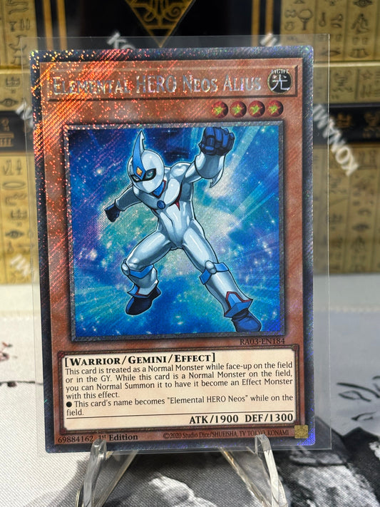 Elemental HERO Neos Alius front view