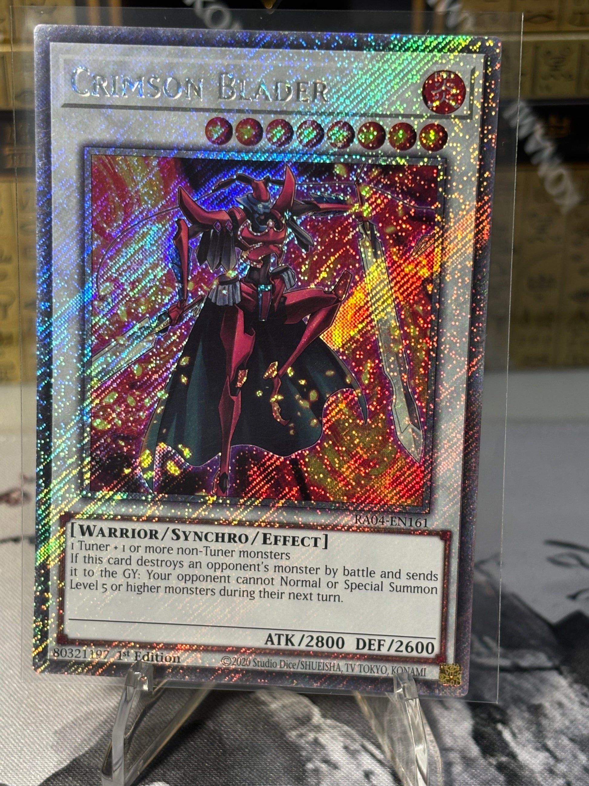 Crimson Blader front view