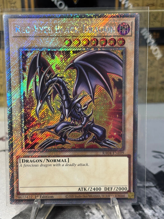 Red-Eyes Black Dragon front view