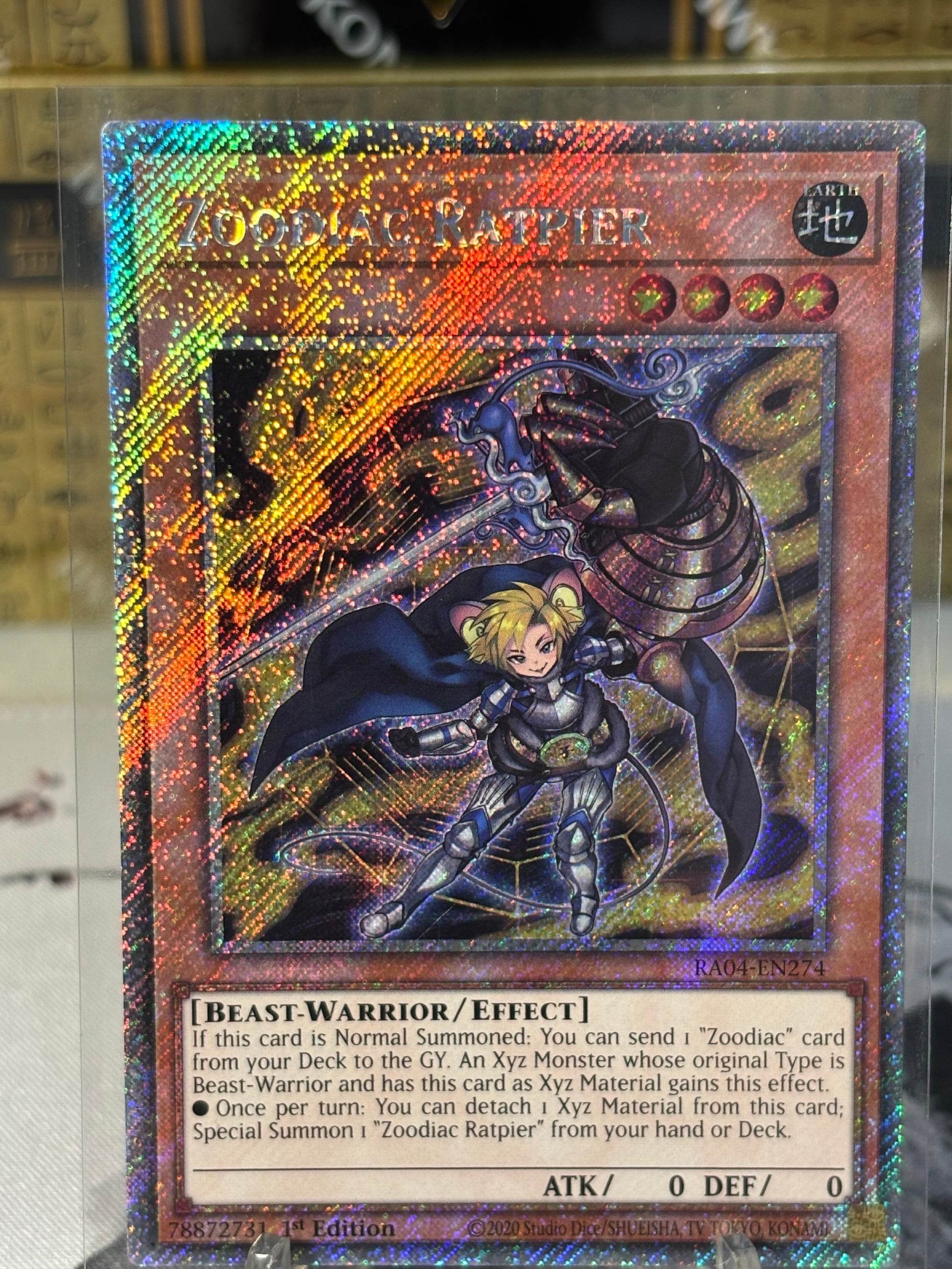 Zoodiac Ratpier front view