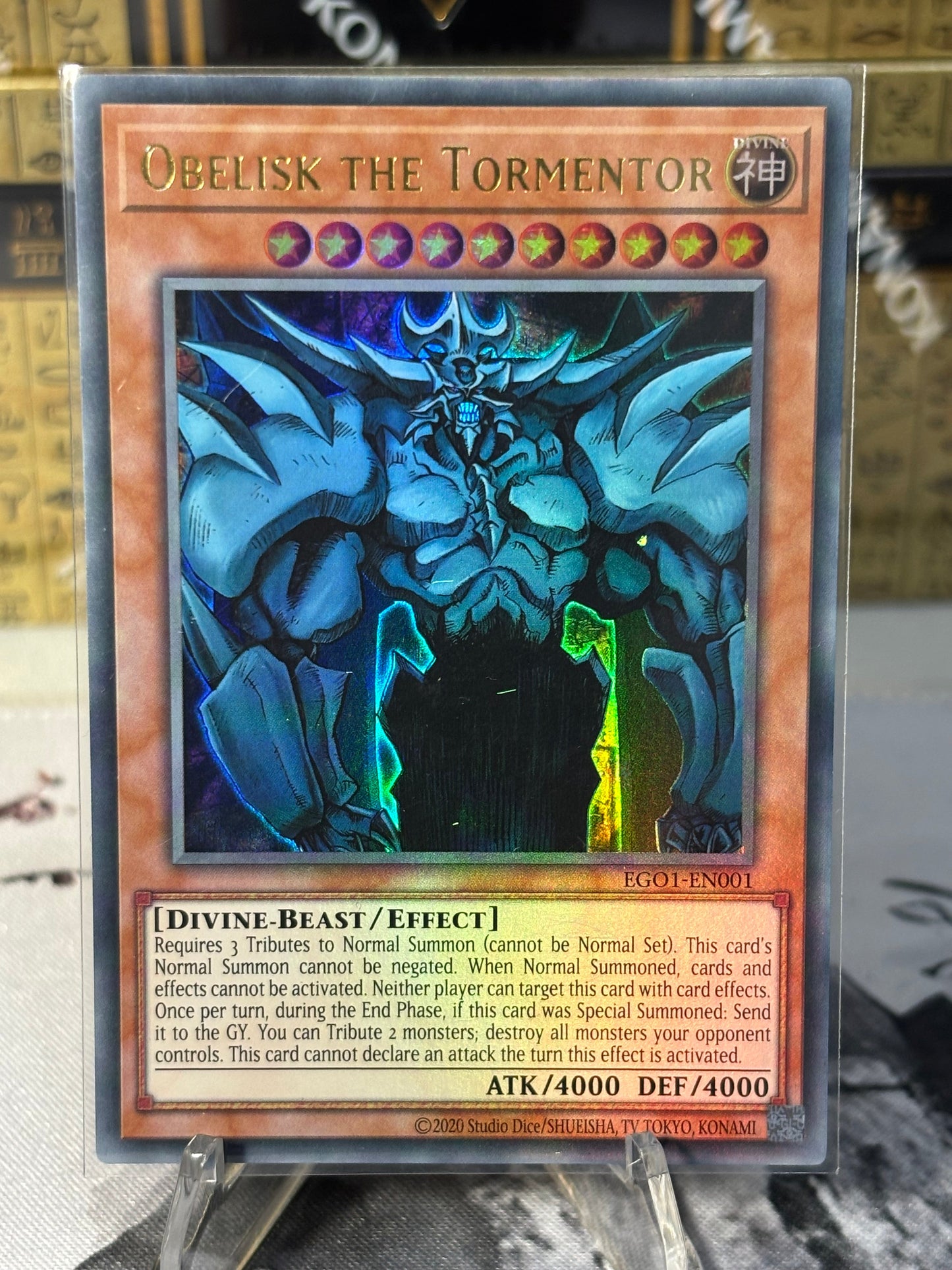 Obelisk the Tormentor front view