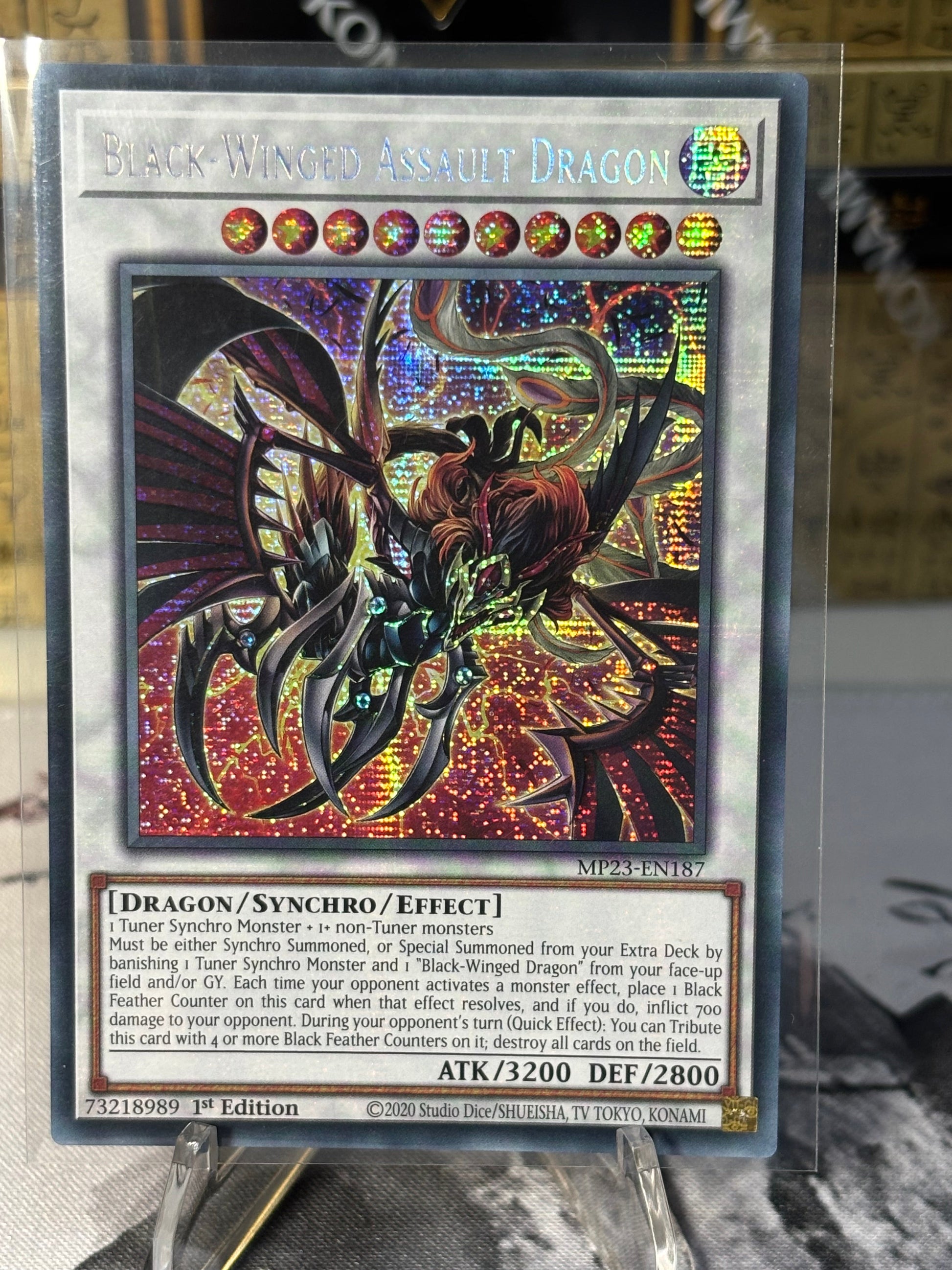 Black-Winged Assault Dragon front view