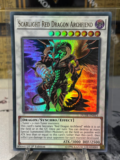 Scarlight Red Dragon Archfiend front view