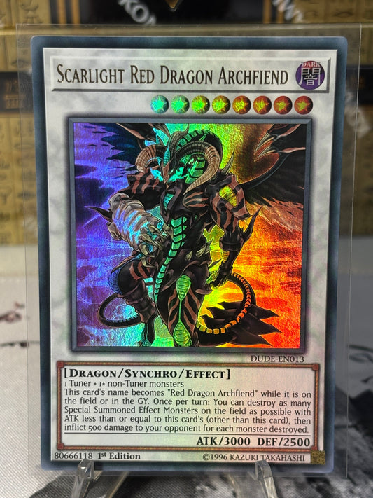 Scarlight Red Dragon Archfiend front view