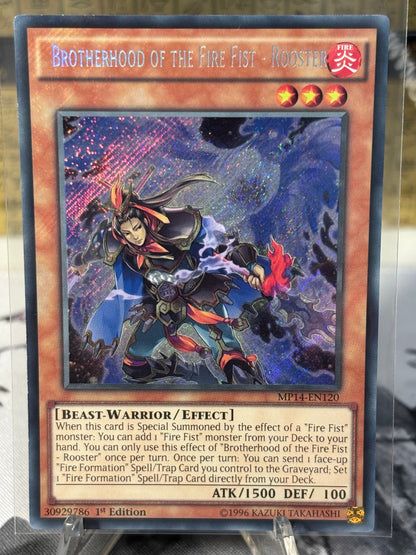 Brotherhood of the Fire Fist - Rooster front view