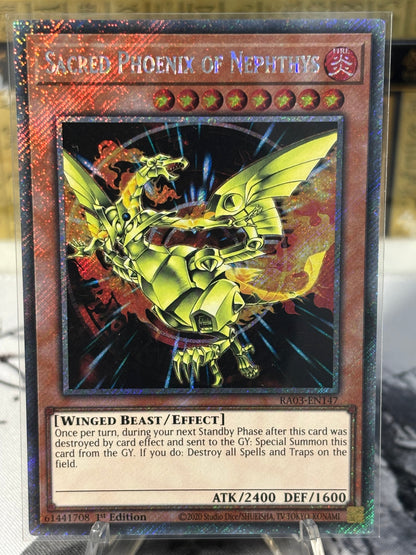 Sacred Phoenix of Nephthys front view