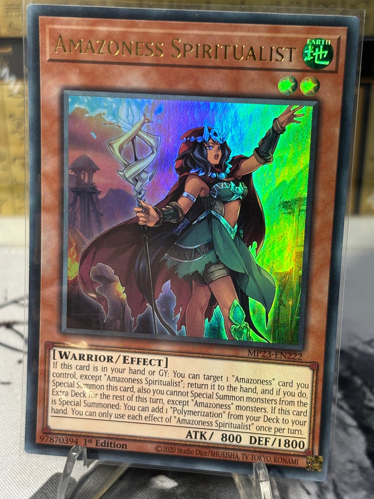 Amazoness Spiritualist front view