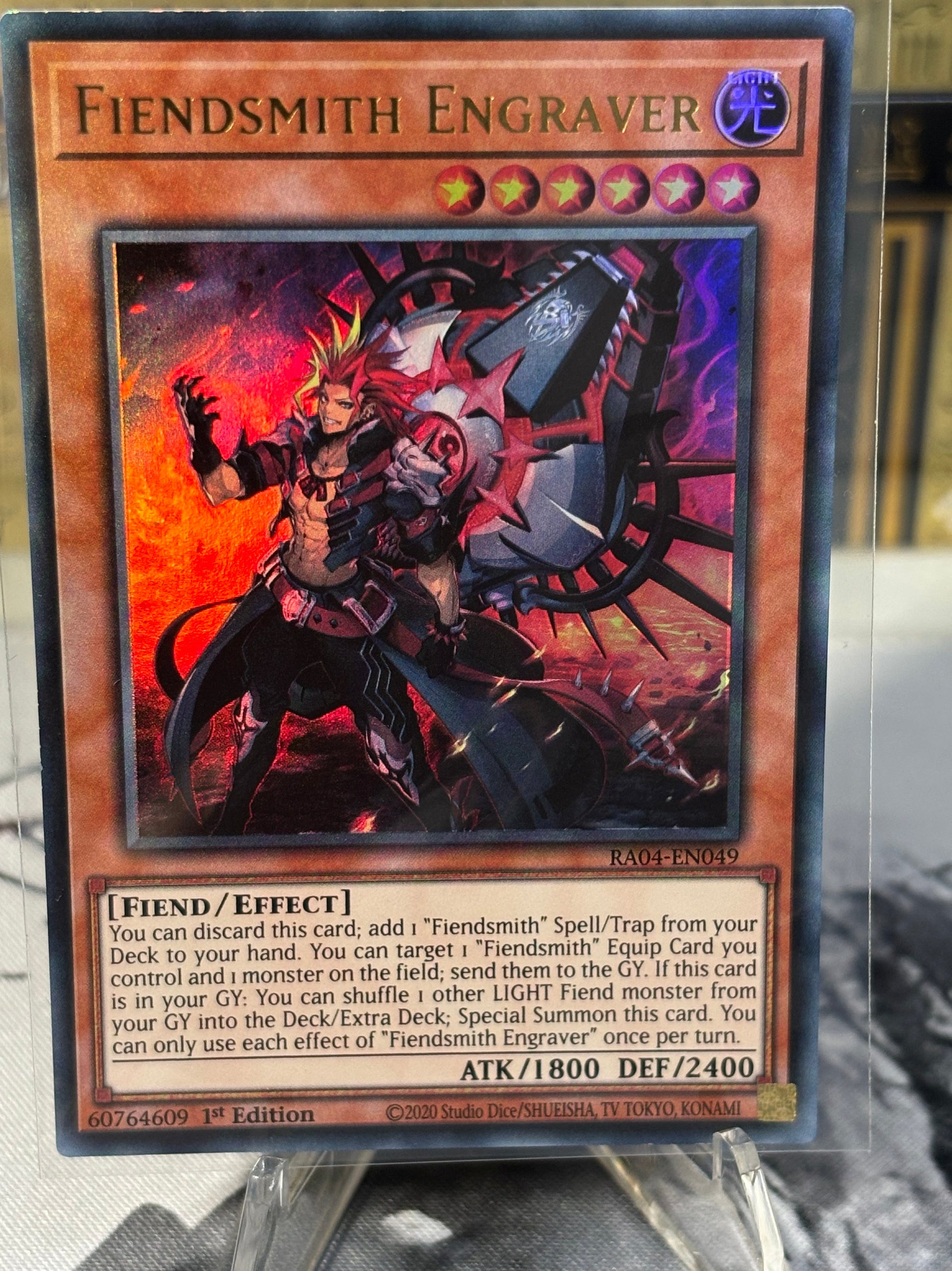 Fiendsmith Engraver front view