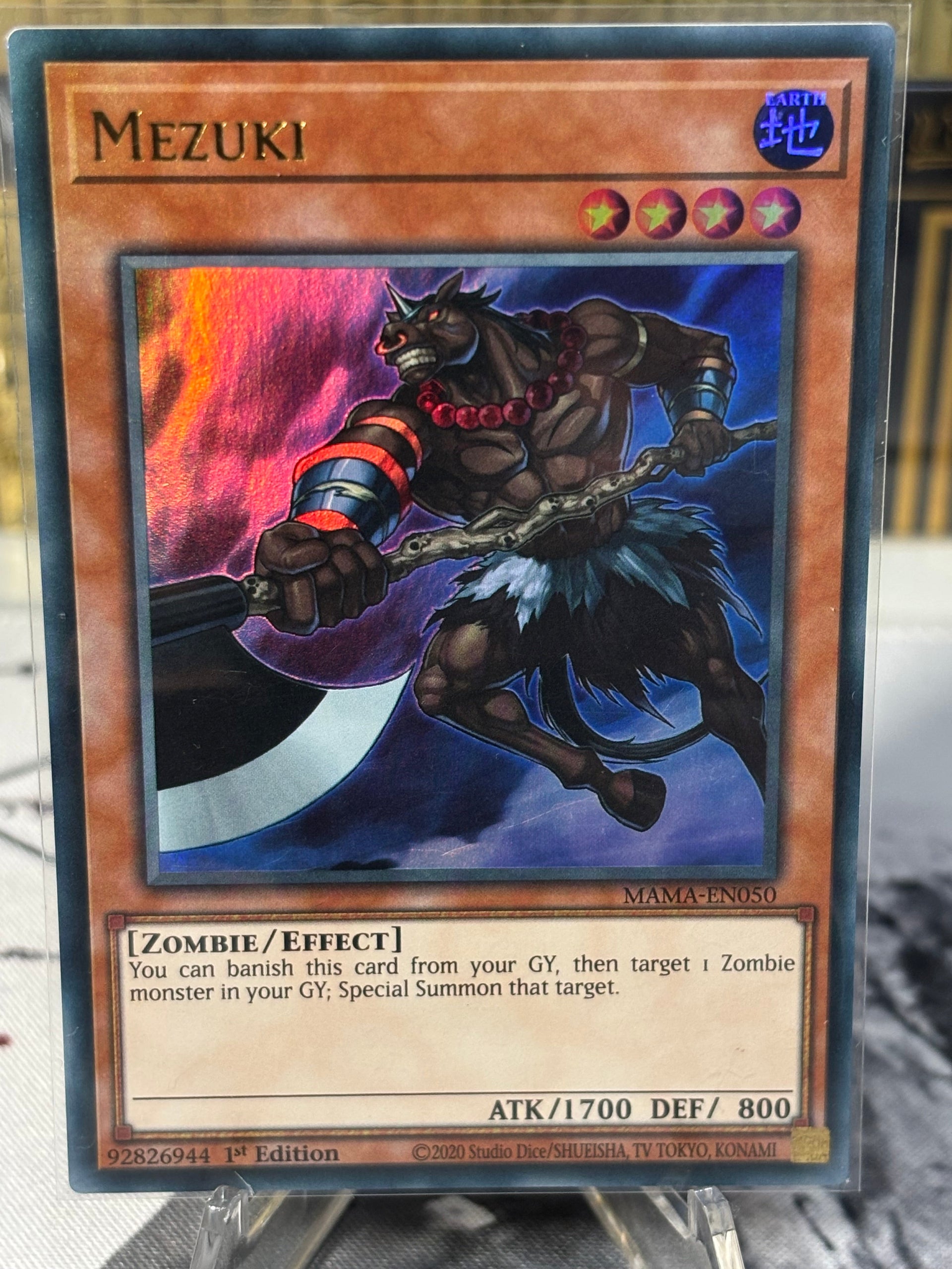 YUGIOH Mezuki Ultra Rare 1st Edition Near Mint MAMA-EN050 – CURATOR'S CARDS  LTD