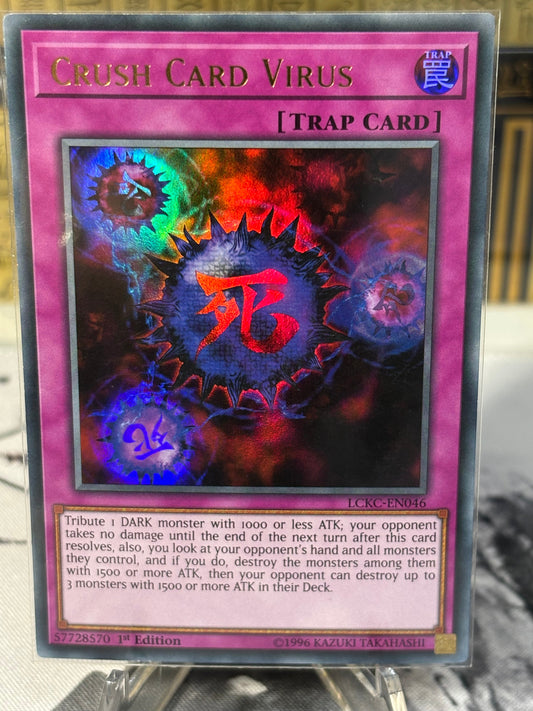 Crush Card Virus front view