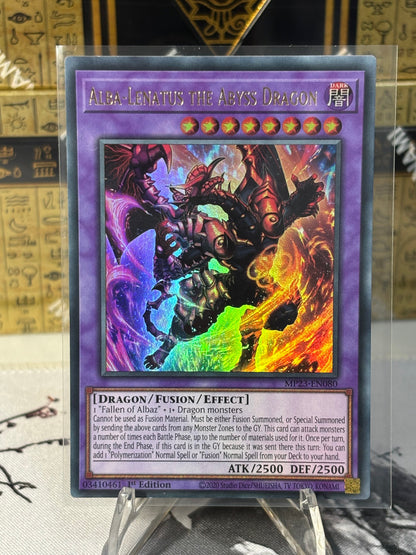 Alba-Lenatus the Abyss Dragon front view