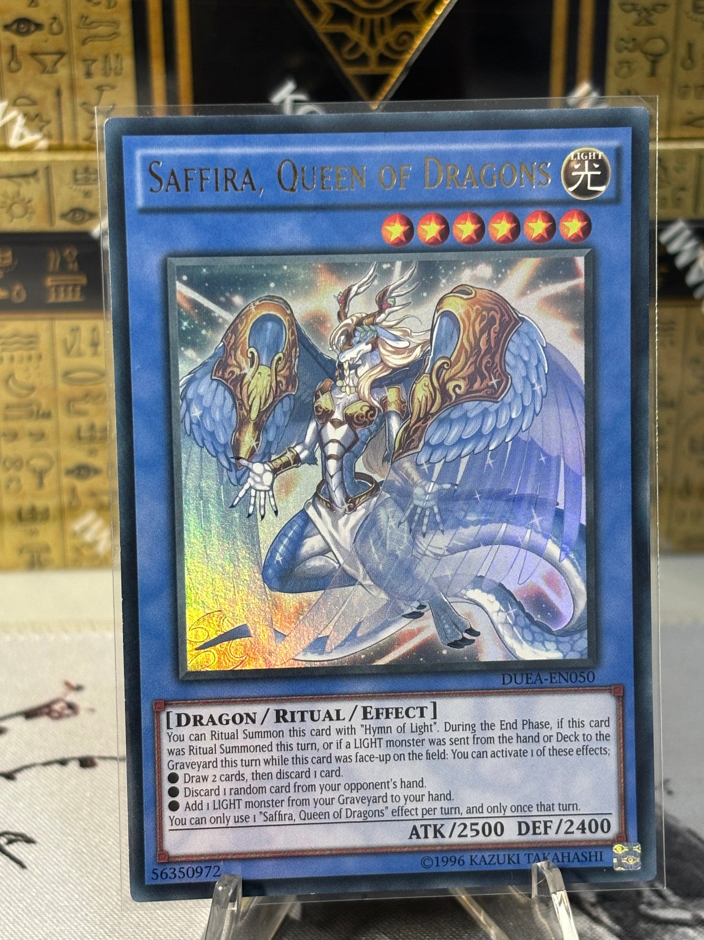 Saffira, Queen of Dragons front view