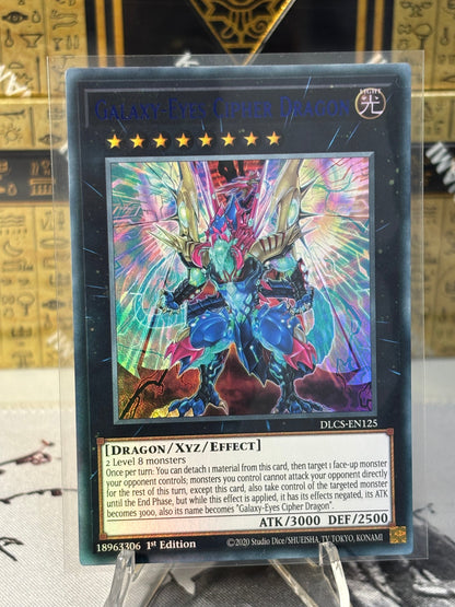 Galaxy-Eyes Cipher Dragon front view