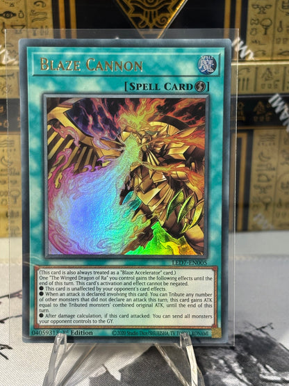 Blaze Cannon front view