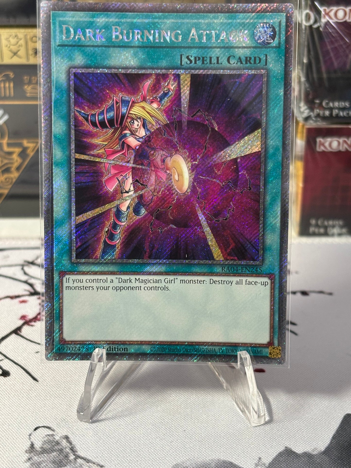 Dark Burning Attack front view