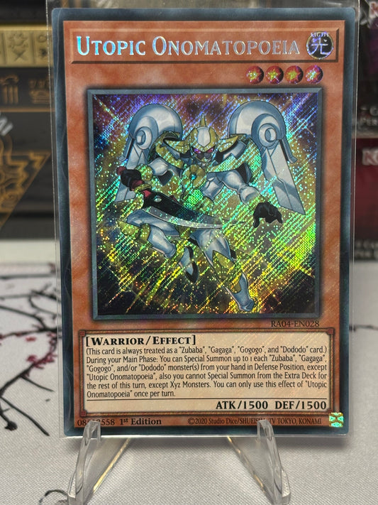 Utopic Onomatopoeia front view