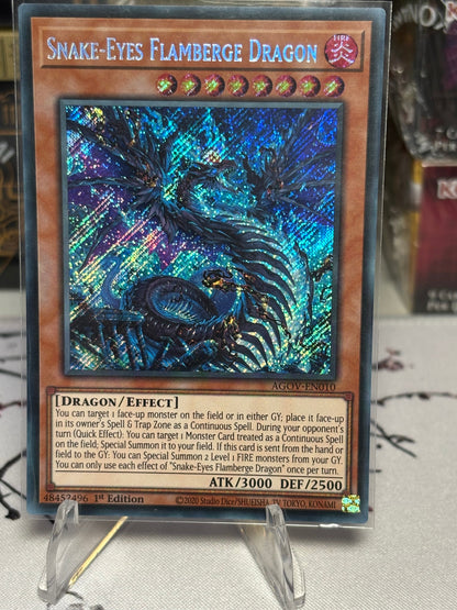 Snake-Eyes Flamberge Dragon front view