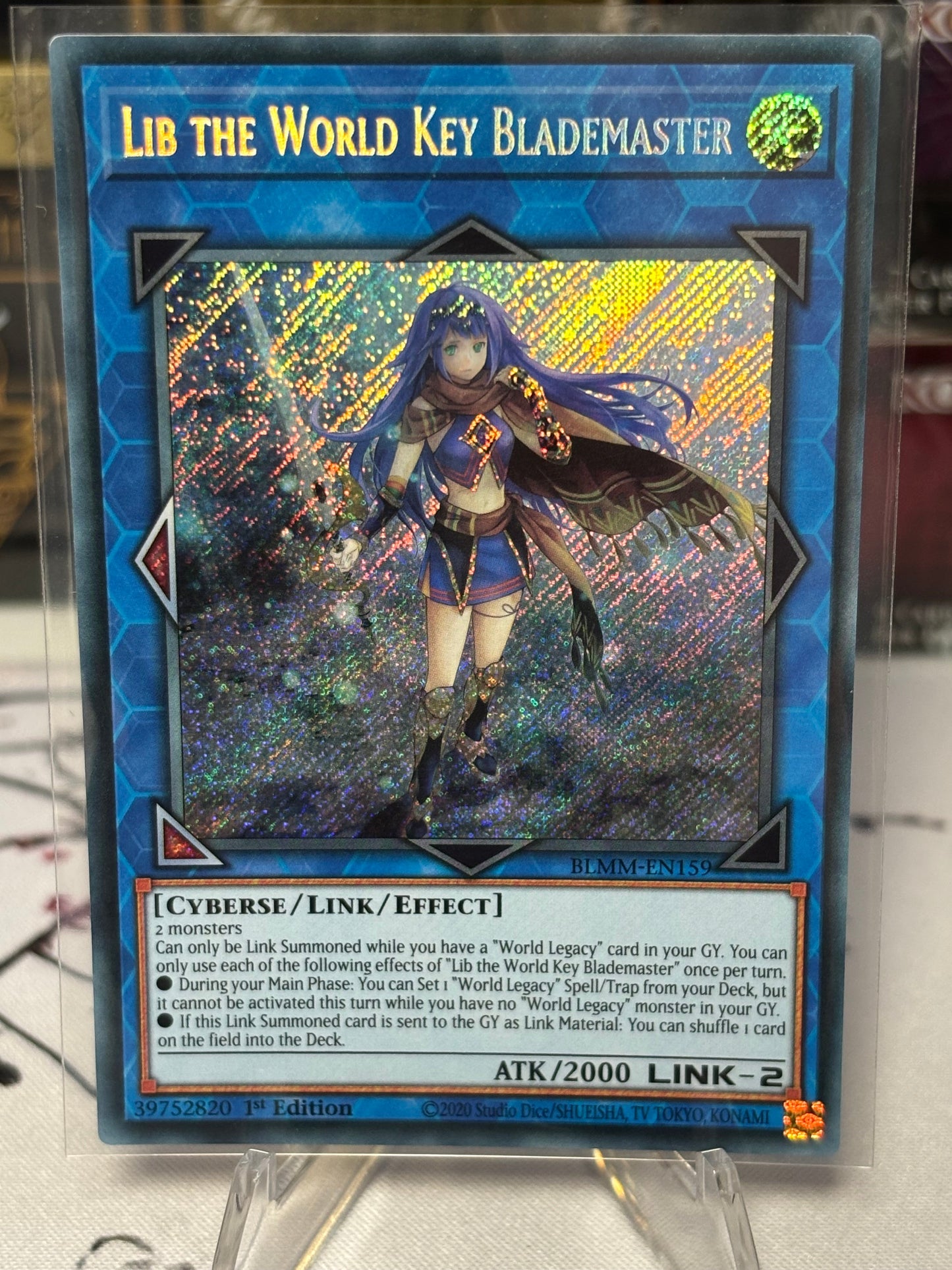 Lib the World Key Blademaster front view