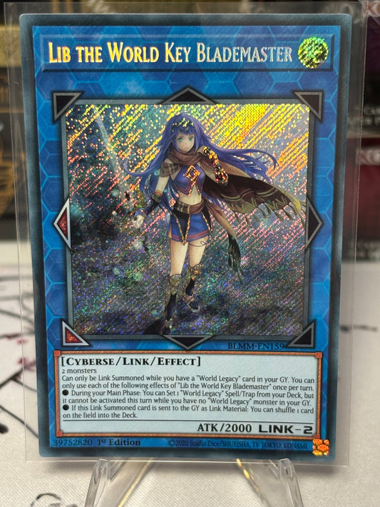 Lib the World Key Blademaster front view