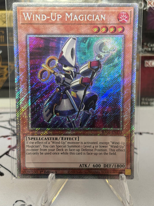 Wind-Up Magician front view