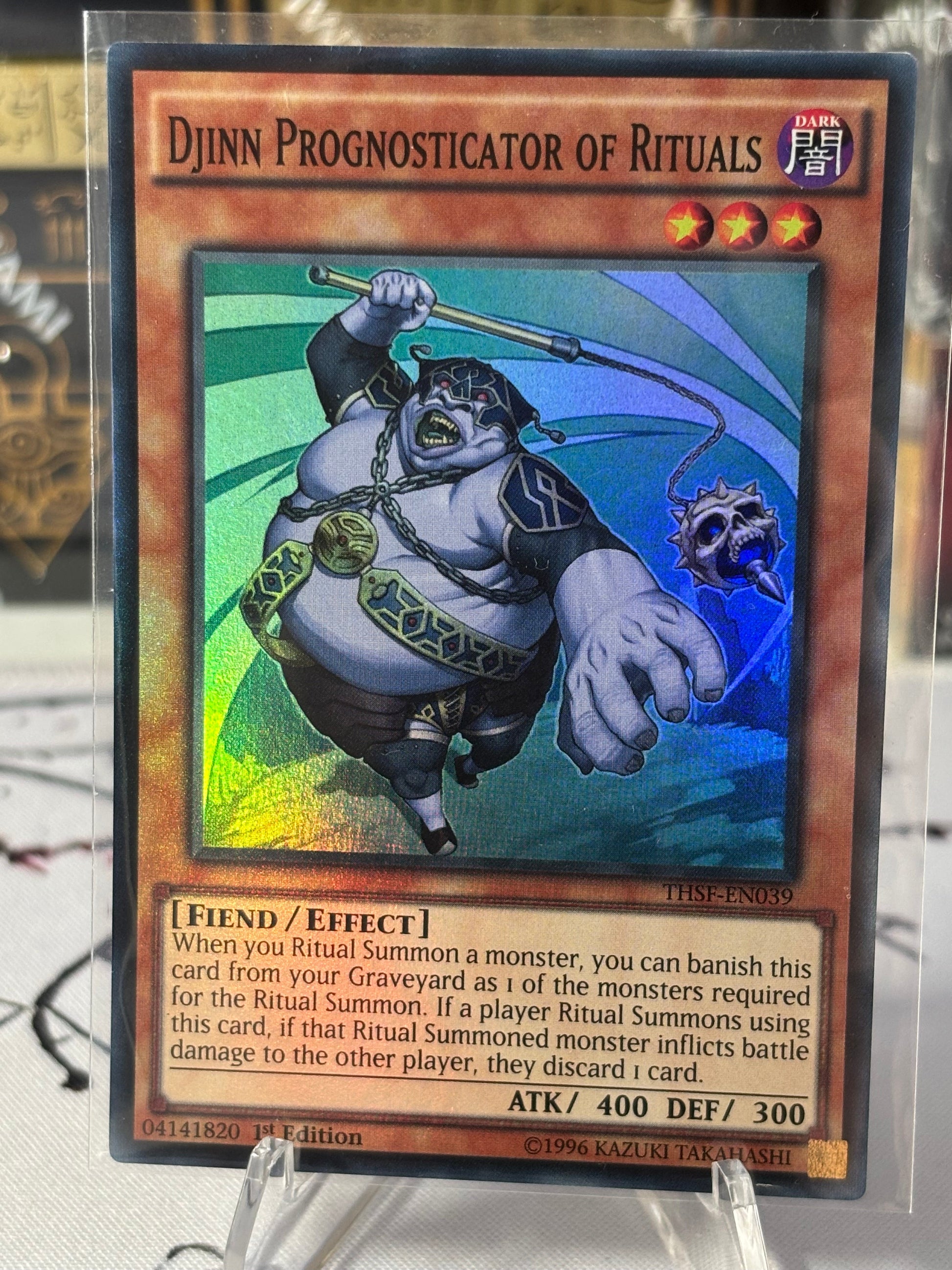 Djinn Prognosticator of Rituals front view