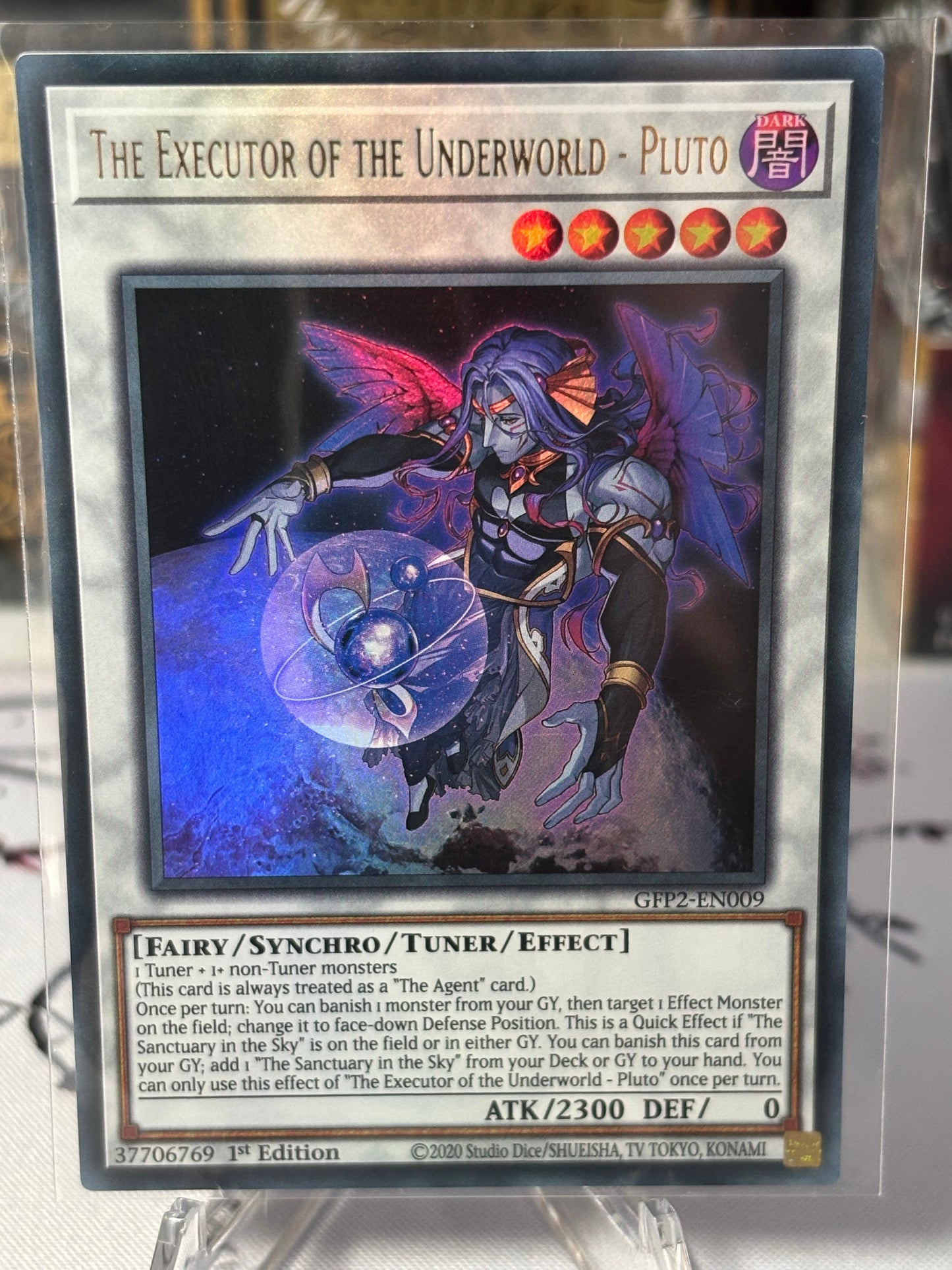 The Executor of the Underworld - Pluto front view