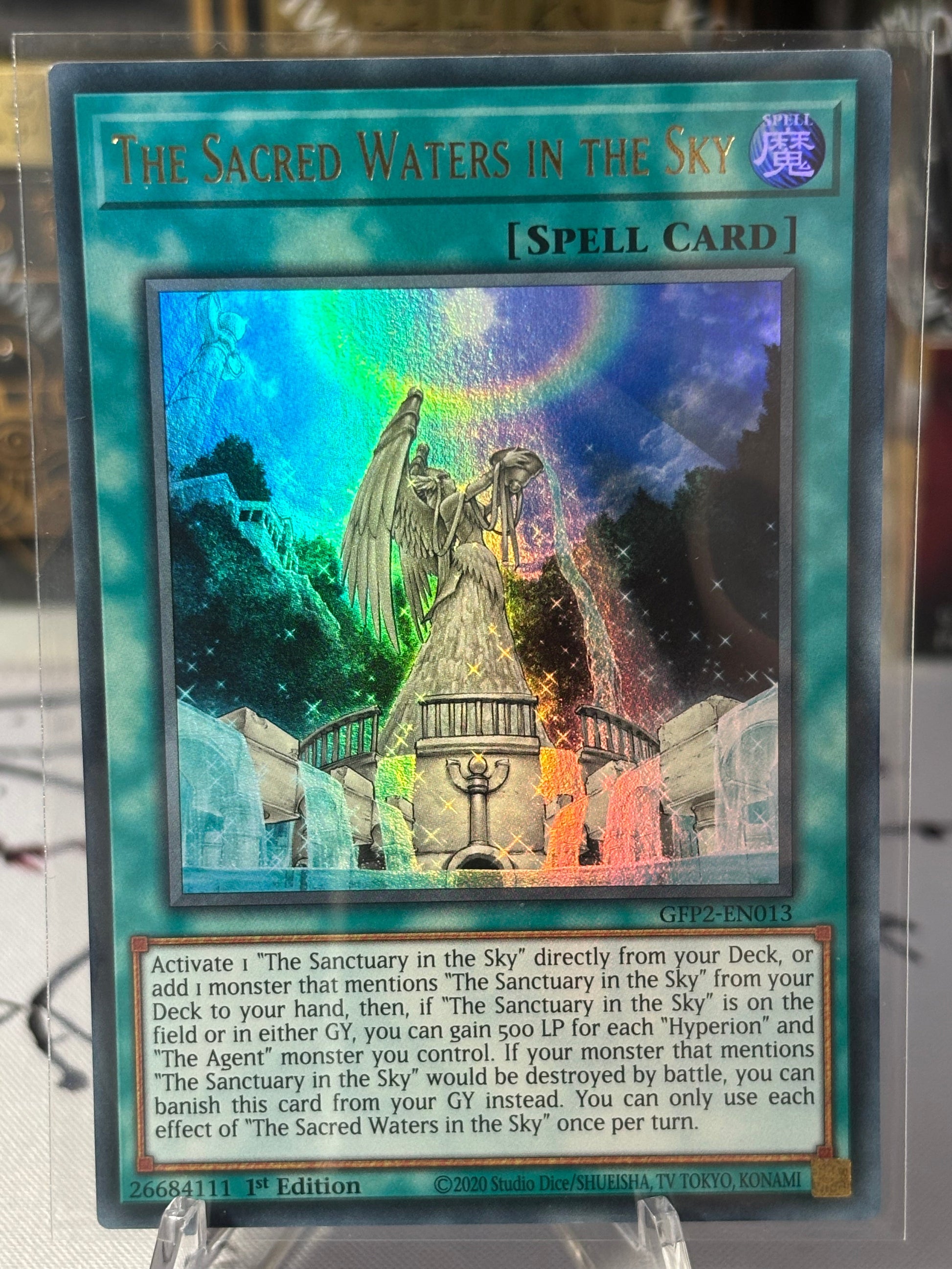 The Sacred Waters in the Sky front view