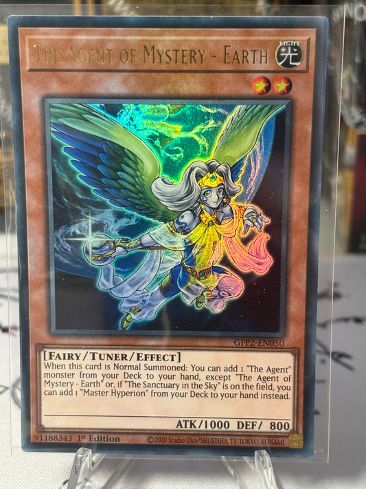 The Agent of Mystery - Earth front view