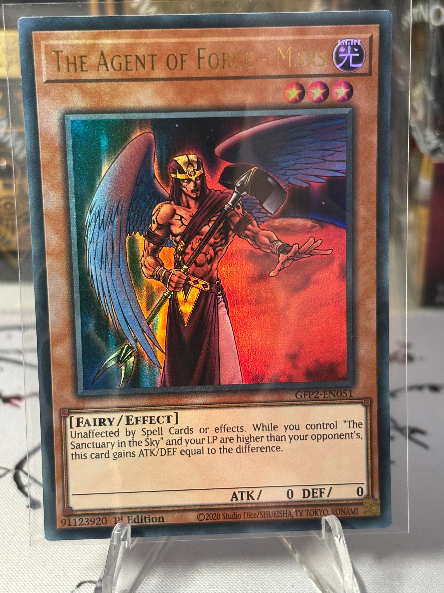 The Agent of Force - Mars front view