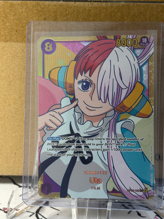 One Piece Uta Secret Rare Purple Near Mint OP02-120