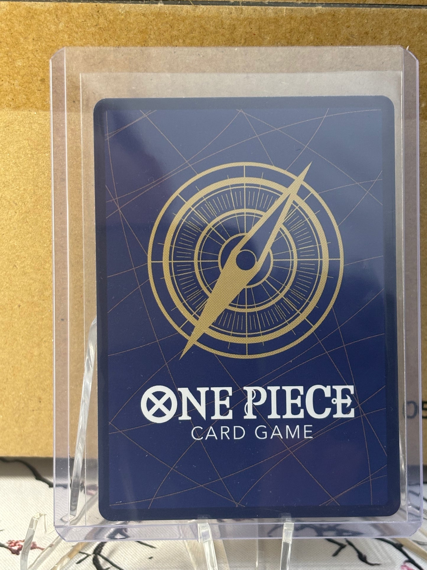 One Piece Portgas.D.Ace Secret Rare Yellow Near Mint OP07-119