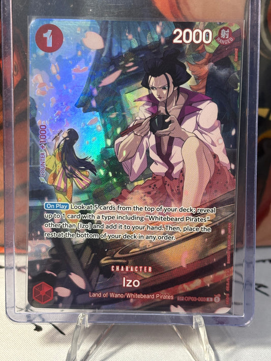 One Piece Izo Special Rare Red Near Mint OP03-003