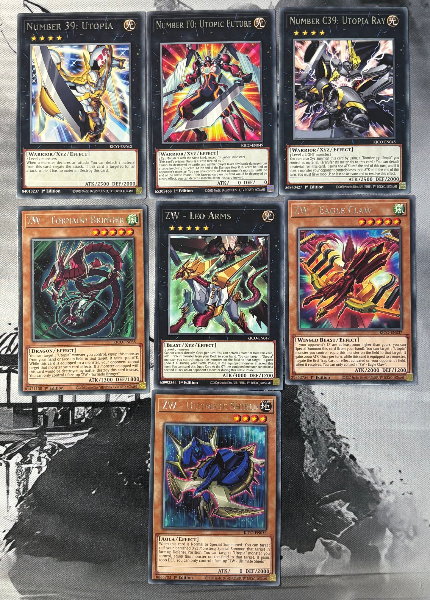 Utopia & ZW Arsenal Bundle - 7-Card Set
