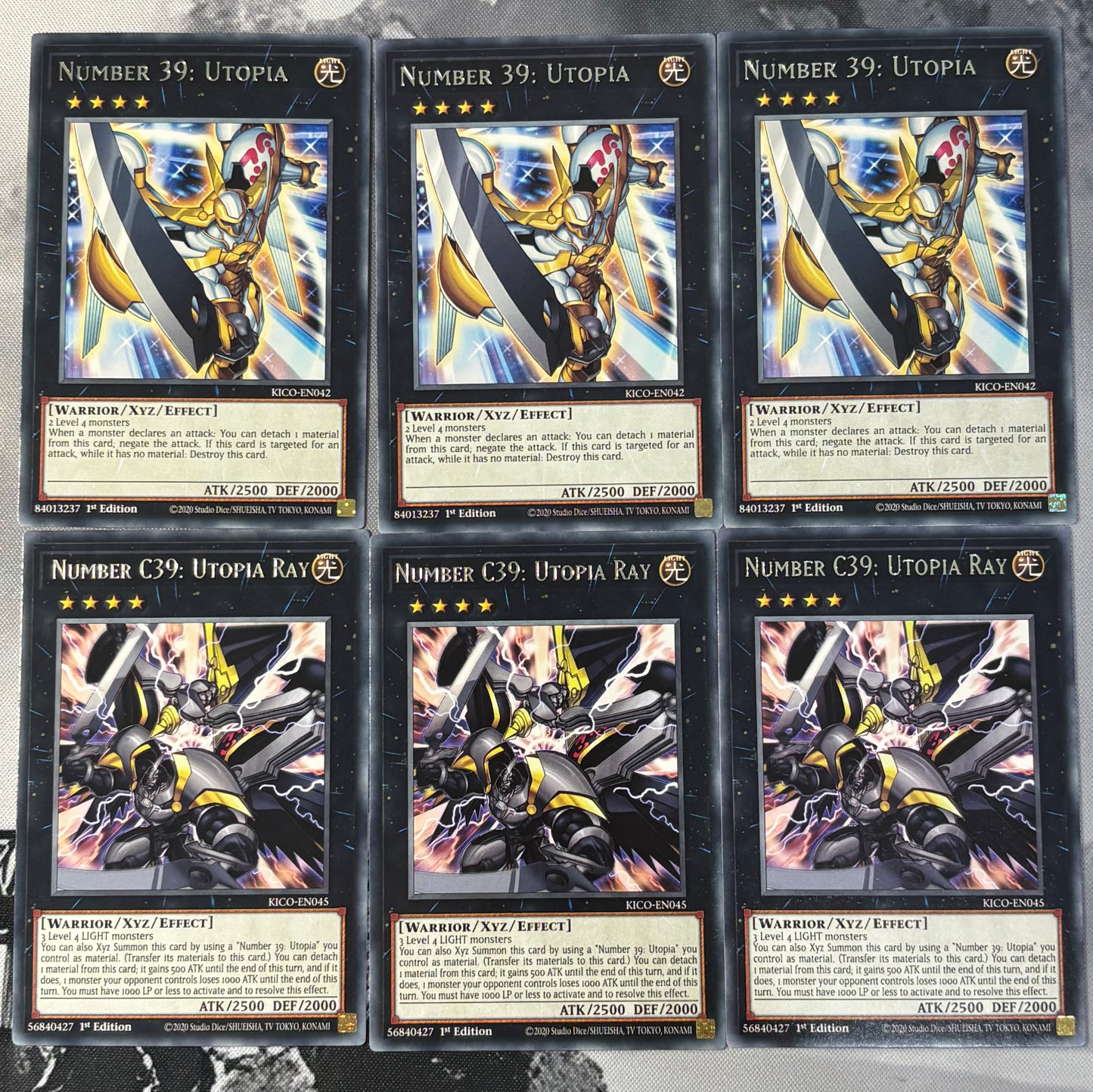 Utopia & Utopia Ray Playset - 6-Card Set