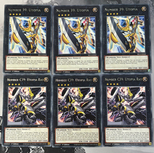 Utopia & Utopia Ray Playset - 6-Card Set