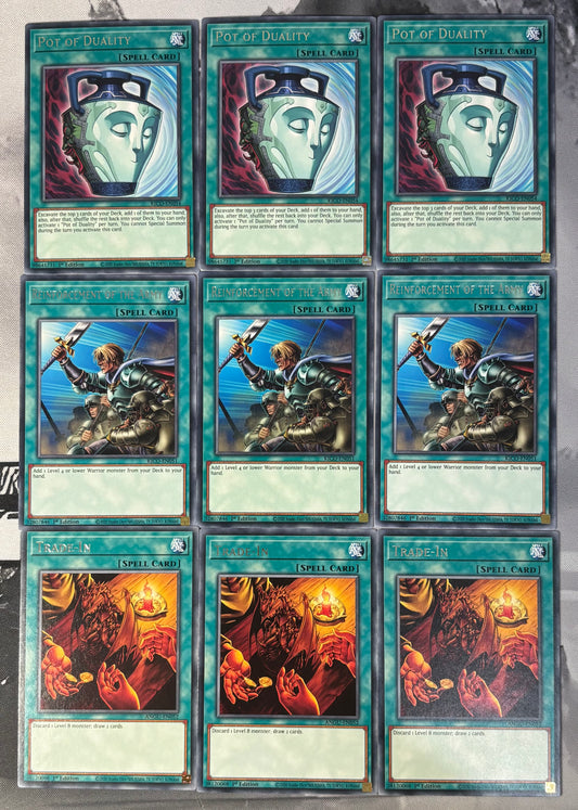 Cycling Spell Cards Playset - Deck Acceleration