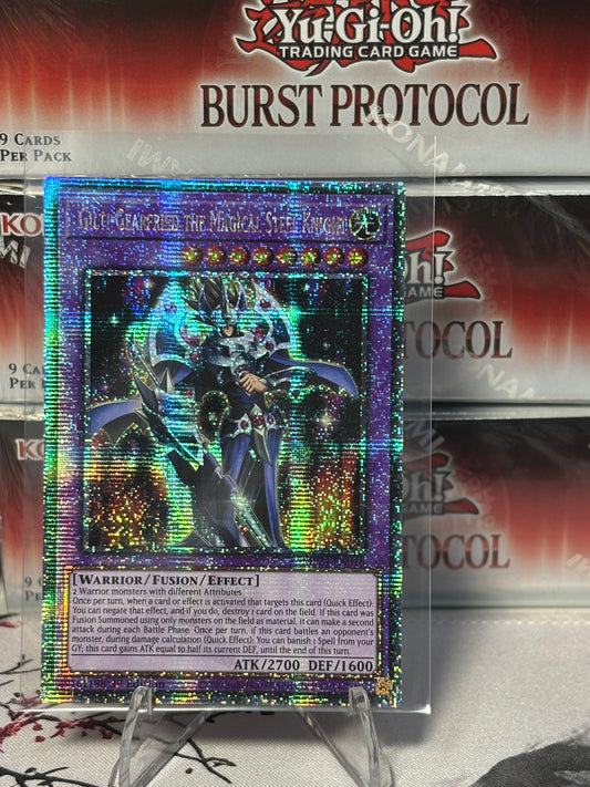 Gilti-Gearfried the Magical Steel Knight front view